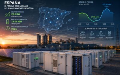 España: el próximo gran mercado del almacenamiento energético